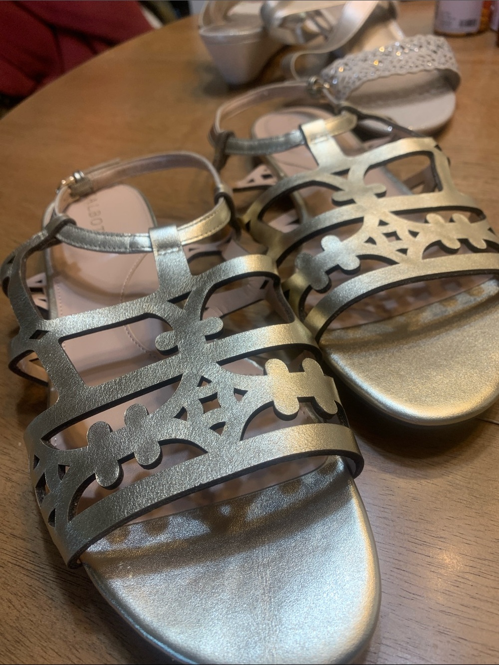 Sandals. Spare room